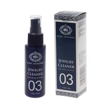

50ML Quick Gem Jewelry Cleaner Anti-Tarnish Cleaning Diamond Silver Gold Jewelry
