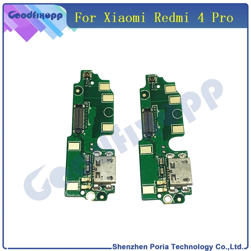XM0034 Original For Xiaomi redmi 4 pro USB Charging Port Flex Cable Dock Connector Charging Port Board Repair Parts In Mobile Phone(3)