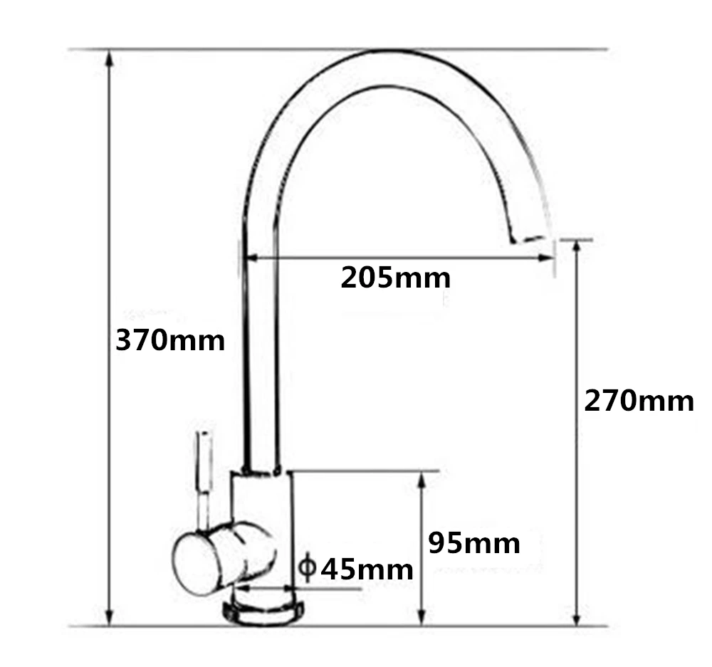 Kitchen Faucet Stainless Steel Brushed Process Swivel Basin Hot and cold Faucet 360 Degree Rotation Stainless Steel Tap Torneira28