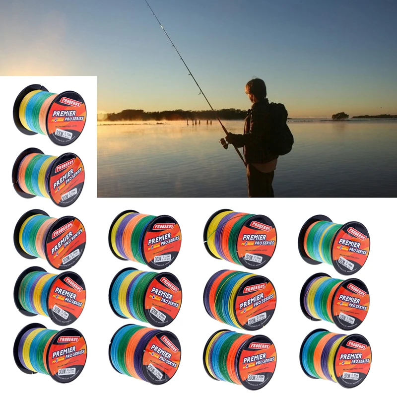 300 PE Multifilament Braided Fishing Line Super Strong Fishing Line