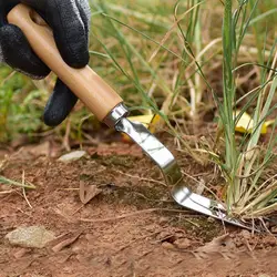 Сад вилка глава Weeder Extractor Патио Сад удалить сорняки отделка лопатой инструменты для снятия заусенцев гаджеты