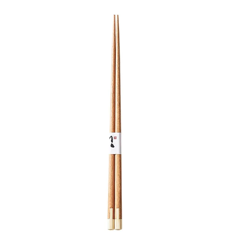 2 пар/лот Janpanese Стиль твердые деревянные палочки изготовленная посуда суши натуральный палочки ручной работы для еды Главная Ресторан поставщик