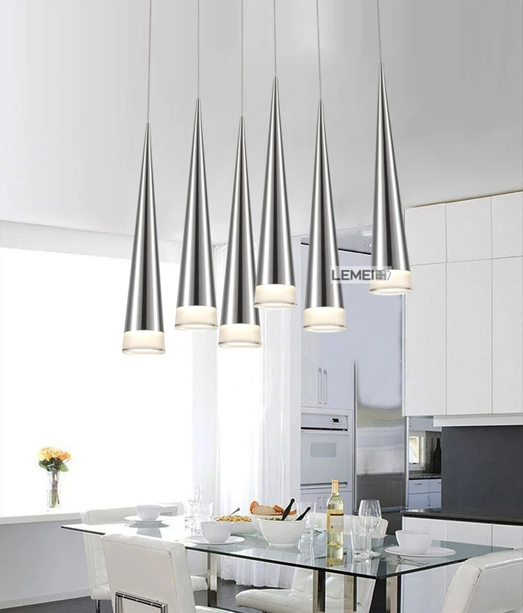 Современный led конический кулон свет Алюминиевый металлический домашний промышленный осветительная Подвесная лампа столовая гостиная кафе подвесной светильник