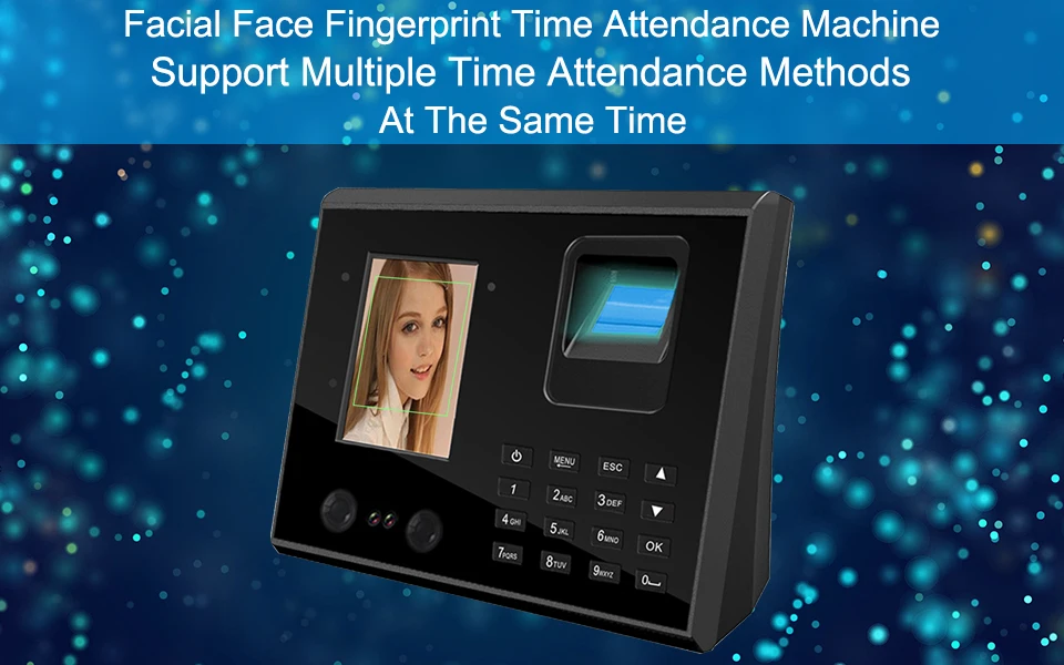 Биометрические посещаемость Системы лица и распознавания отпечатков пальцев TCP/IP рабочего времени Системы часы Регистраторы сотрудника считывающее устройство