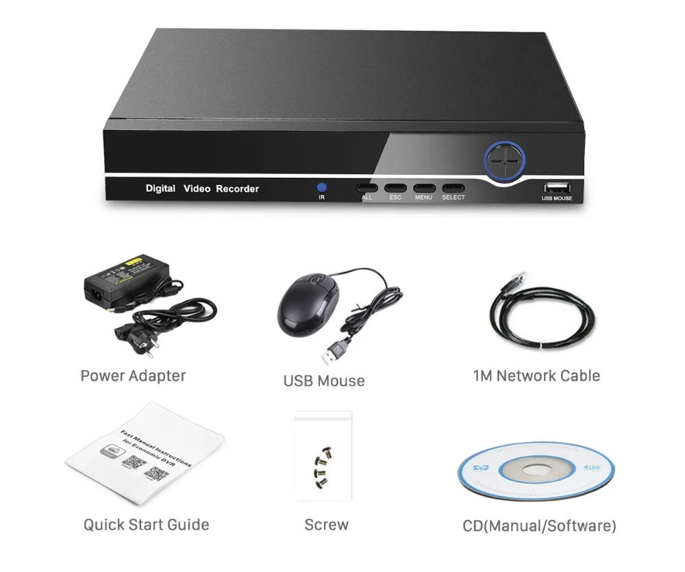 H.265 H.264 4CH 8CH CCTV NVR PoE 48 в 4*5 Мп/8*4 Мп, для наблюдения, безопасности, видео Регистраторы ONVIF IP Камера обнаружения движения PoE NVR P2P