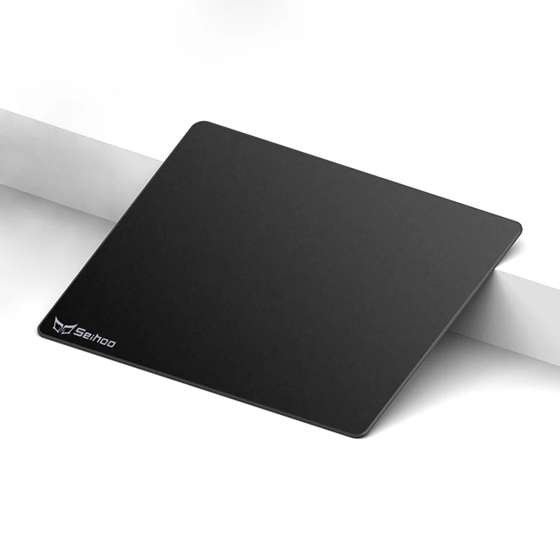 Matte Smooth Resin Surface Hard Mouse Pad Silicone Bottom Plastic