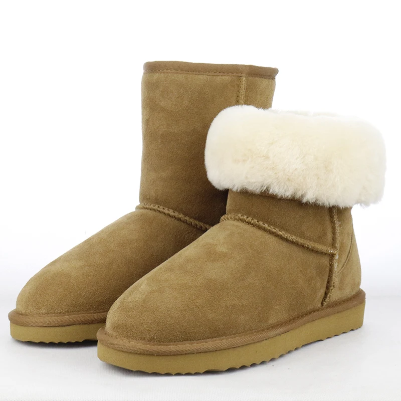 Lake Impermeable Botas 11 Chocolate Cuero blue Para Las De Invierno Zapatos grey green Zurriago black Gran Cálido Australia Nieve Classic Mujeres 4 Ee Tamaño Genuino uu chestnut Del YFnAwq
