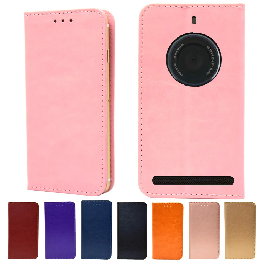 

LIHAIJUN Luxury Book Wallet Flip PU Leather Case Stand Card Holder Cover For Kodak Ektra
