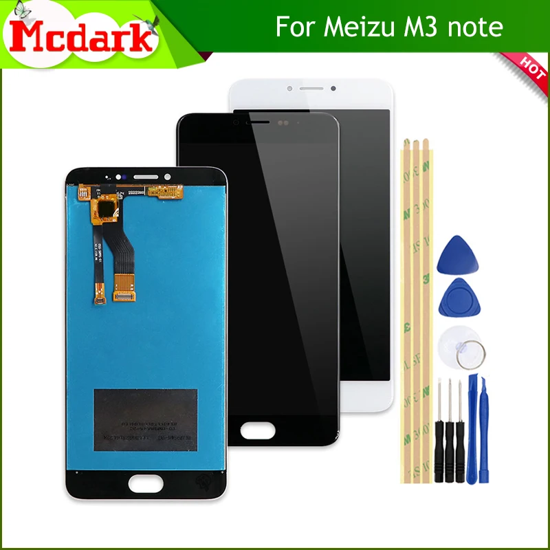 Mcdark 5 дюймовый ЖК экран для Meizu M3 note M681H M681Q M681L дисплей + сенсорный Сменные