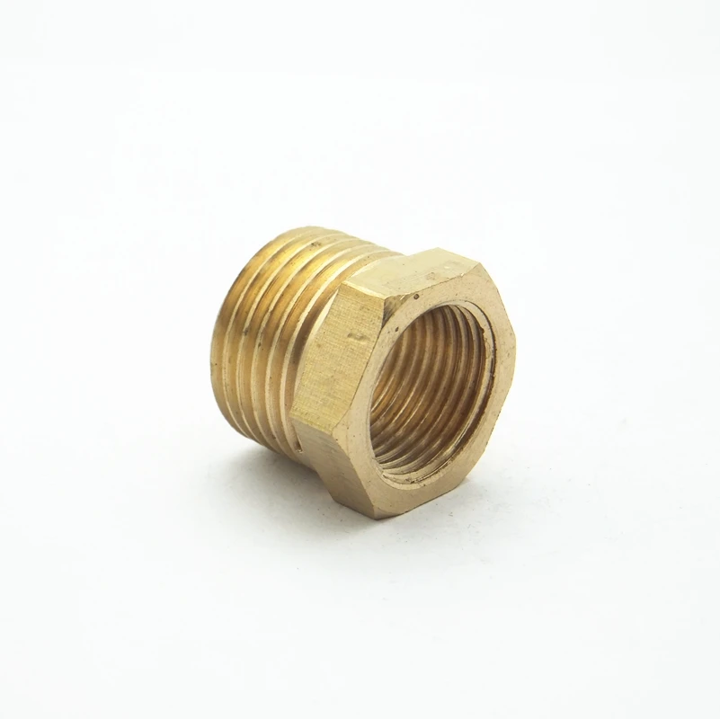 Резьба BSP 3/8 &quot гнездовая x 1/2&quot наружная резьба латунный редуктор втулка