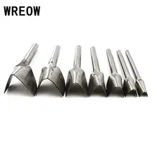 DIY 7 шт. ручной работы кожаный пояс для инструментов Круглый филе формы удар хвост круглой огранки Пояс Удар 10-40 мм