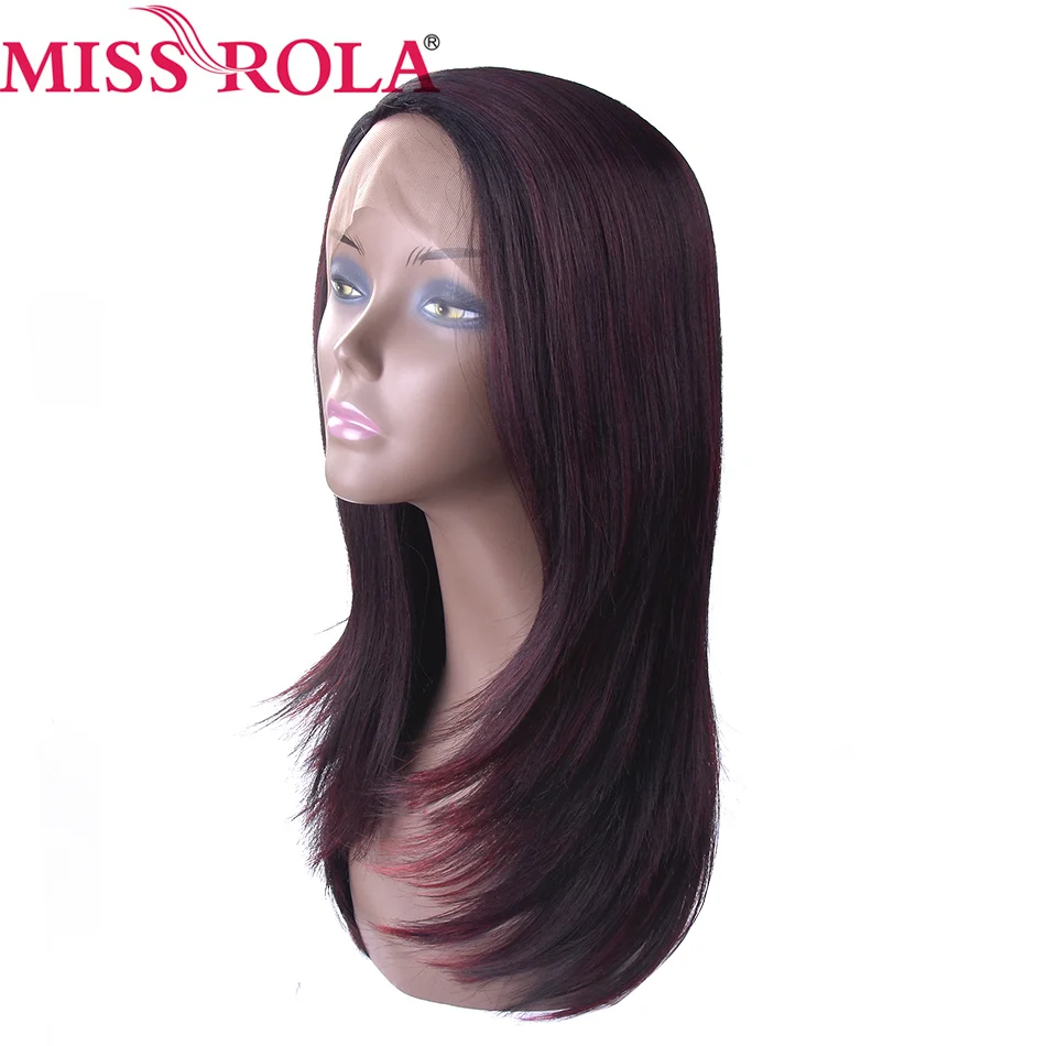 Парик Miss Rola для чернокожих женщин парик из синтетического кружева спереди с