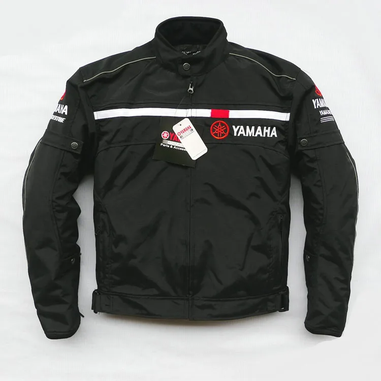 

Winter mesh Motorcycle jackets Moto Racing Windproof Jackets fit for Yamaha motor With 5pcs Protector Men Jacket Chaqueta Black
