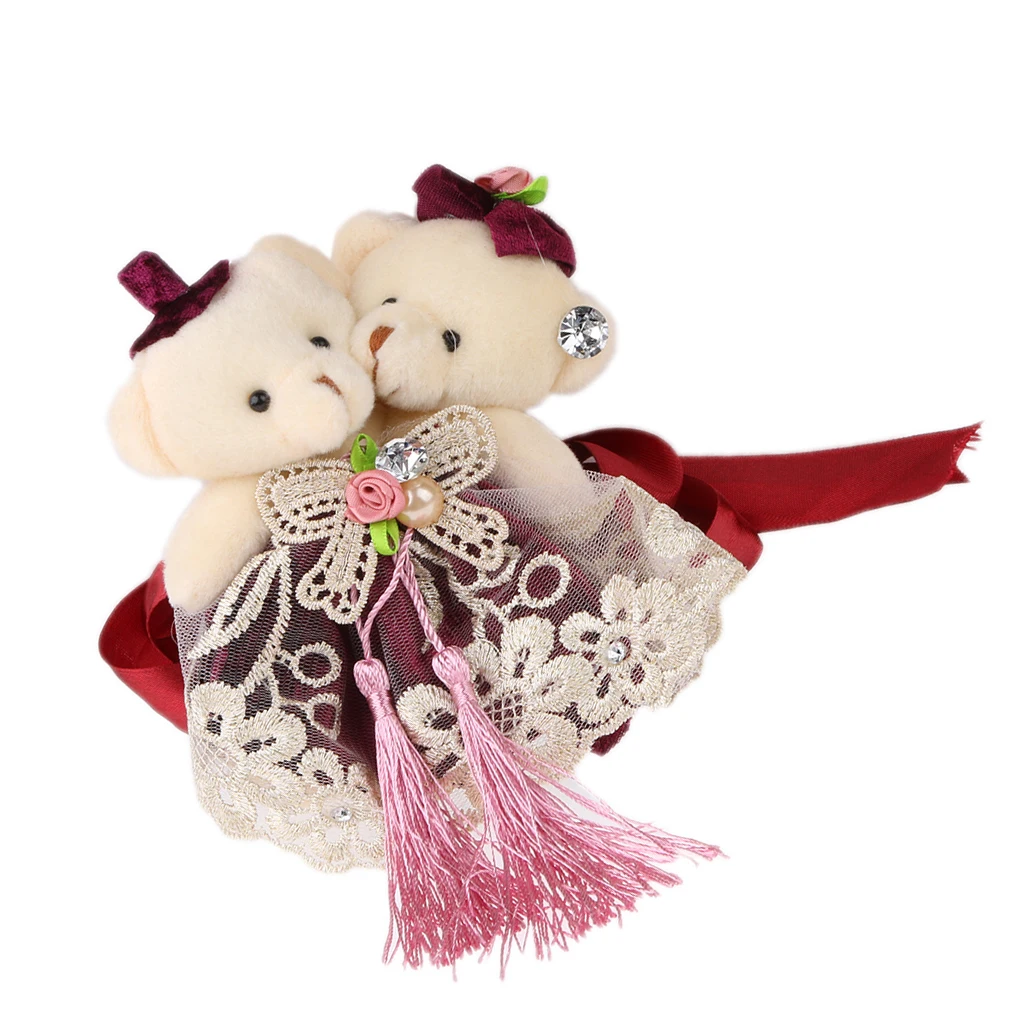 Delicate Little Bear Curtain Tieback For Wedding Room Decoration 5 Colors Hook Fastener Buckle Clamp For Bedroom Curtain 