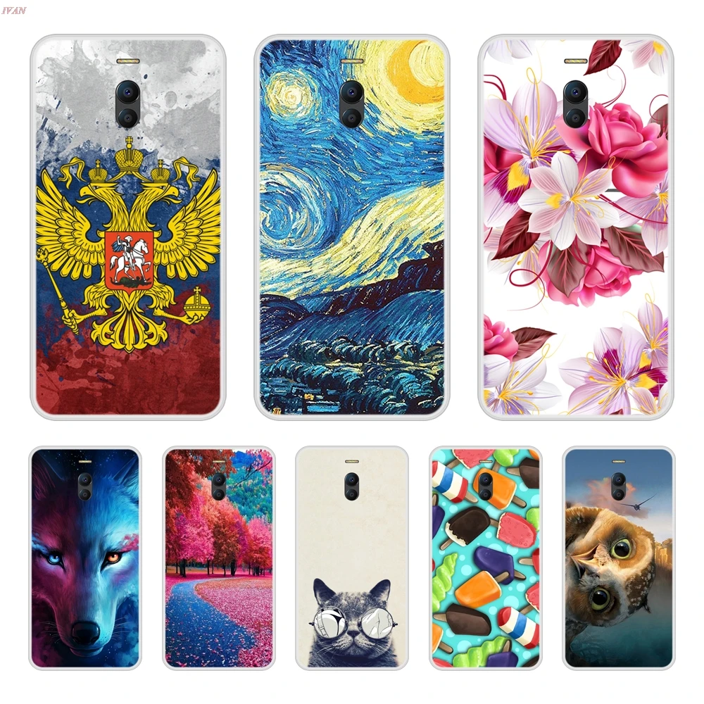 

Case For Meizu M6 Note Soft Silicone TPU Cool Pattern Print Phone Cover For Meizu M6 Note Cases
