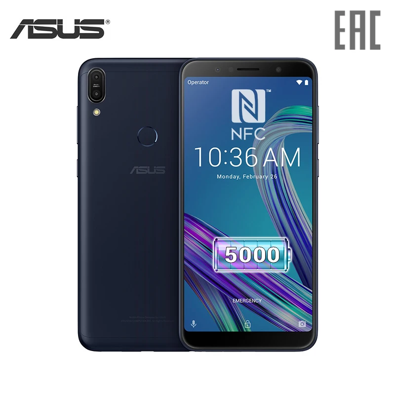 

Смартфон Asus Zenfone Max Pro M1 4+64GB [официальная российская гарантия]