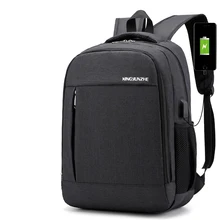 Мужской водонепроницаемый рюкзак с зарядкой через usb, рюкзак для отдыха, рюкзак для путешествий, школьный ранец, Спортивная модная школьная сумка, сумка для книг для мужчин