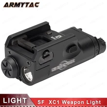 ArmyTac XC1-A ультра-компактный светодиодный фонарь для ружья Высокий люмен пистолет свет мини страйкбол, милитари, охота фонарик для Глок
