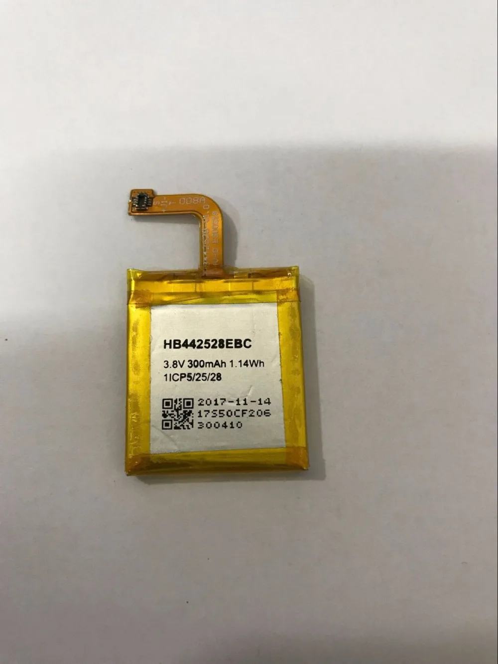 100% Высокое качество HB442528EBC 1ICP5/25/28-оригинальный 300 мА/ч Батарея для HUAWEI Смарт-часы |