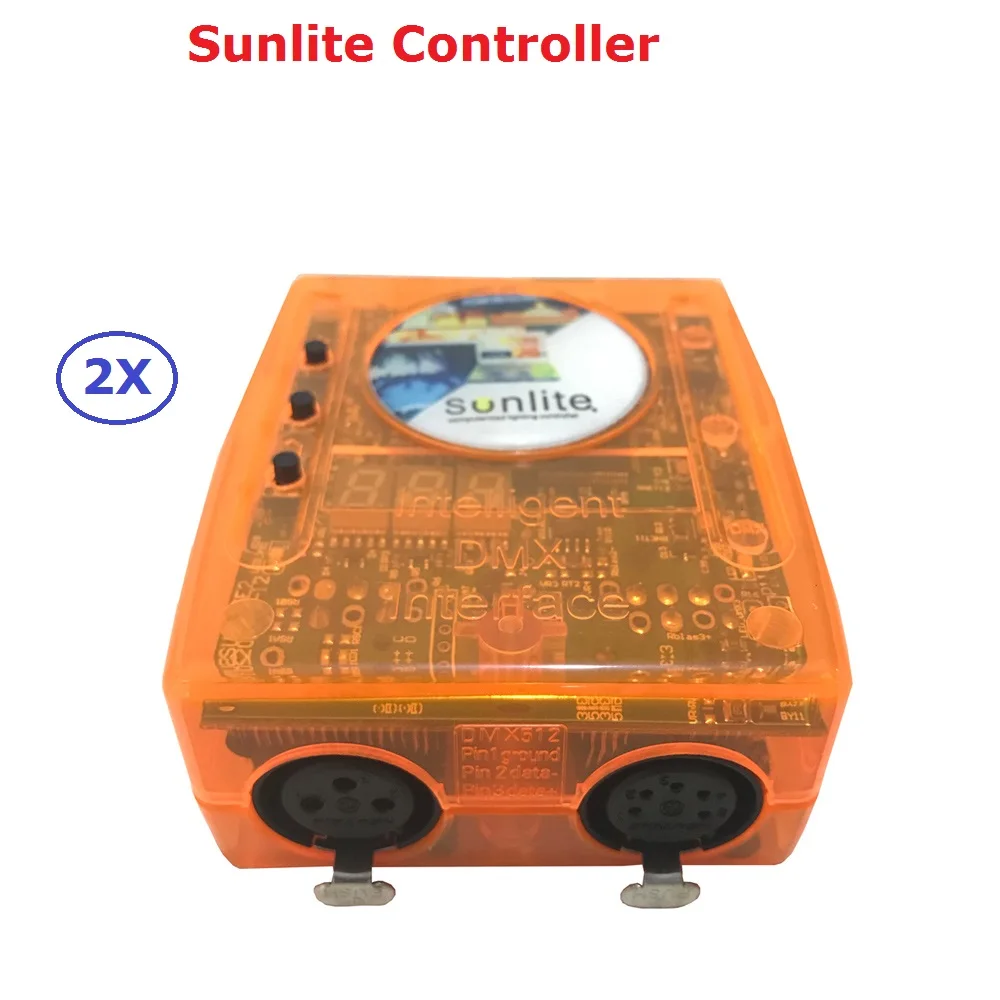 

2XLot Professional Stage Lighting Console Sunlite SL 1024 DMX Computer Controller With SD Cards For Moving Head Lights