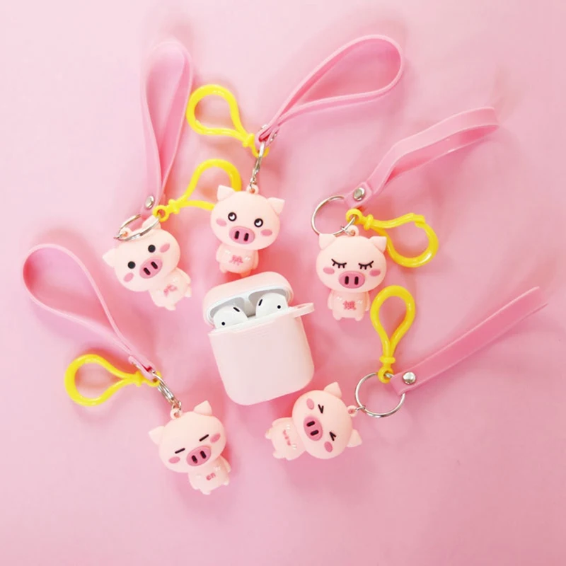 Pink Pig Lovely Protective Cover for AirPods Case High Quality TPU Case for Apple Charging Box Fashion Sleeve Pink Pig Lovely Protective Cover for AirPods Case High Quality TPU Case for Apple Charging Box Fashion Sleeve
