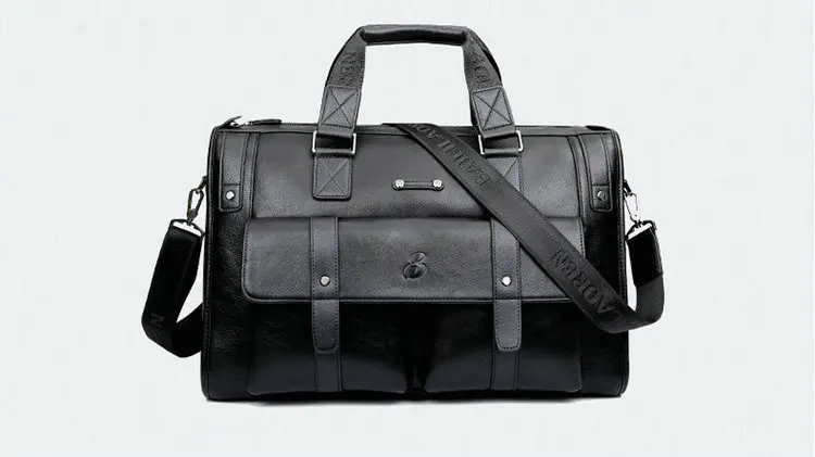 Мужской сгущенный кожаный портфель большой емкости для ноутбука, деловая сумка-мессенджер на плечо, высокое качество, дорожная офисная сумка