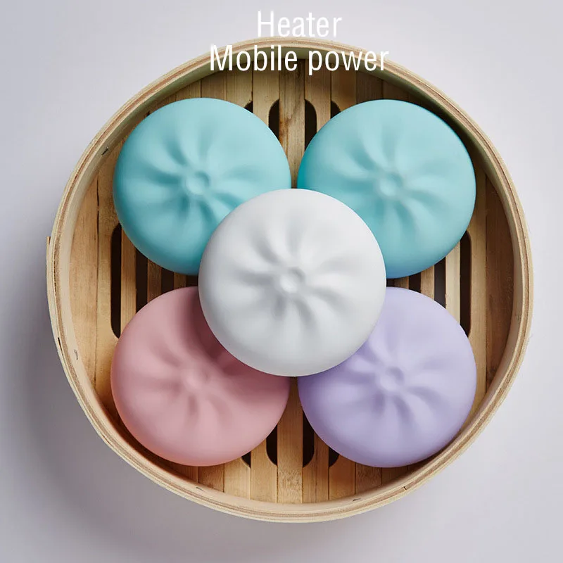 

Lucky Stone Stuffed Bun Heater Handwarmer Hand Treasure Mobile Power Usb Charging Electric Warm Electric Cake Wa Portable