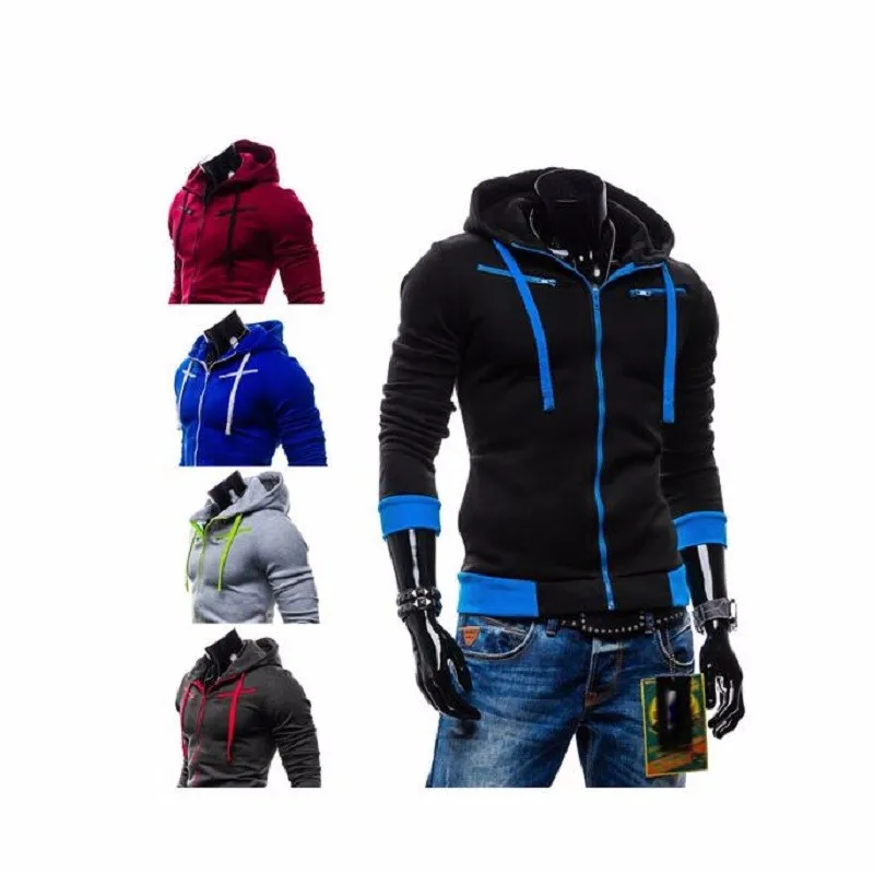 New 2016 Men'S Fashion Fleece Mens Sport Suit Hooded Warm Hoodies Sweatshirts Men Sudaderas Hombre Pullover Hoody Jackets4