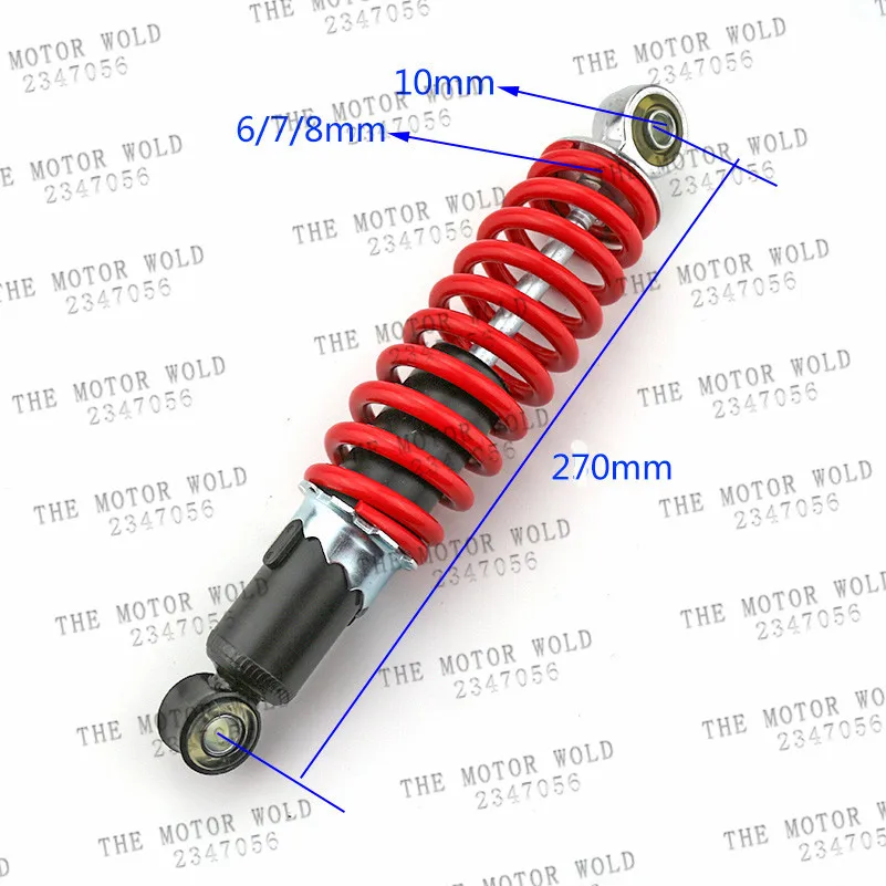 Free shipping ATV 270MM Double Springs Front Suspension Motorcycle