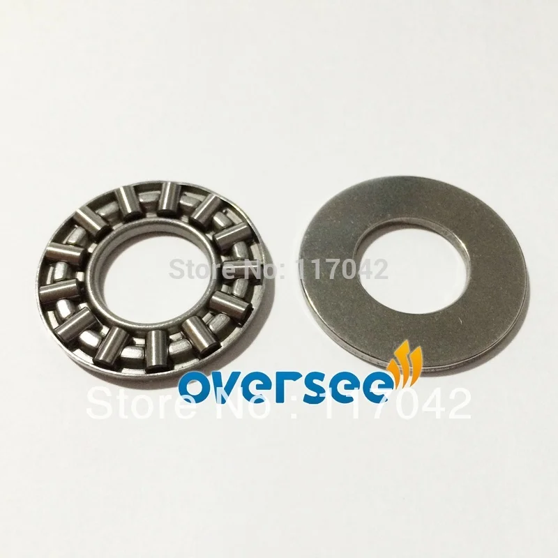 OVERSEE 93341-41414 Needle Trust Bearing For Yamaha Parsun Powertec 9.9HP 15HP outboard Bearing kit (big needle) photo