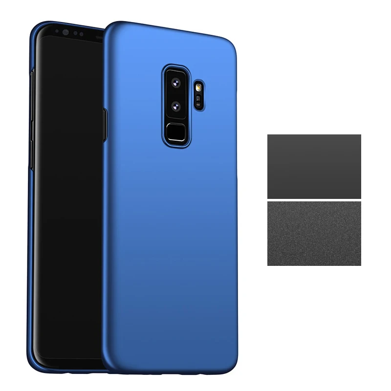 Мода Ультра тонкий жесткий матовая для samsung Galaxy S8 S9 плюс Примечание 8/примечание 9