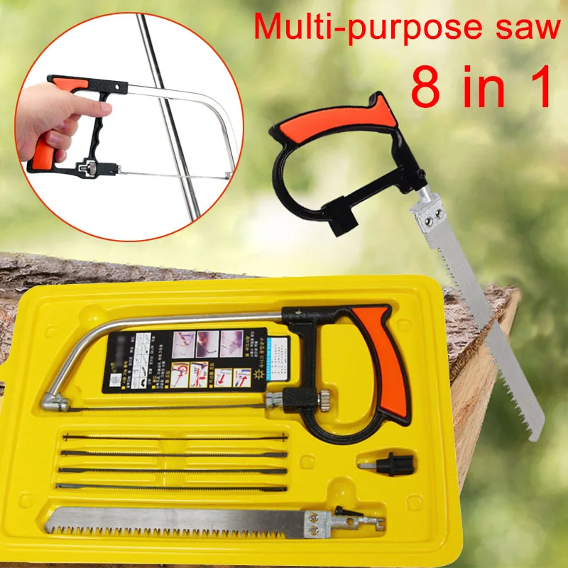 Uniwersalny Hobby Tool 8 w 1 Mental Magic Saw piła do metalu DIY piła ręczna do piły do drewna zestaw Kit _ WK Uniwersalny Hobby Tool 8 w 1 Mental Magic Saw piła do metalu DIY piła ręczna do piły do drewna zestaw Kit _ WK