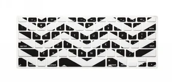 

Fashion Unique Waves Design Anti Spill Silicone Keyboard Protective Film for Apple Macbook 12 Inches (US Version) MEAFO