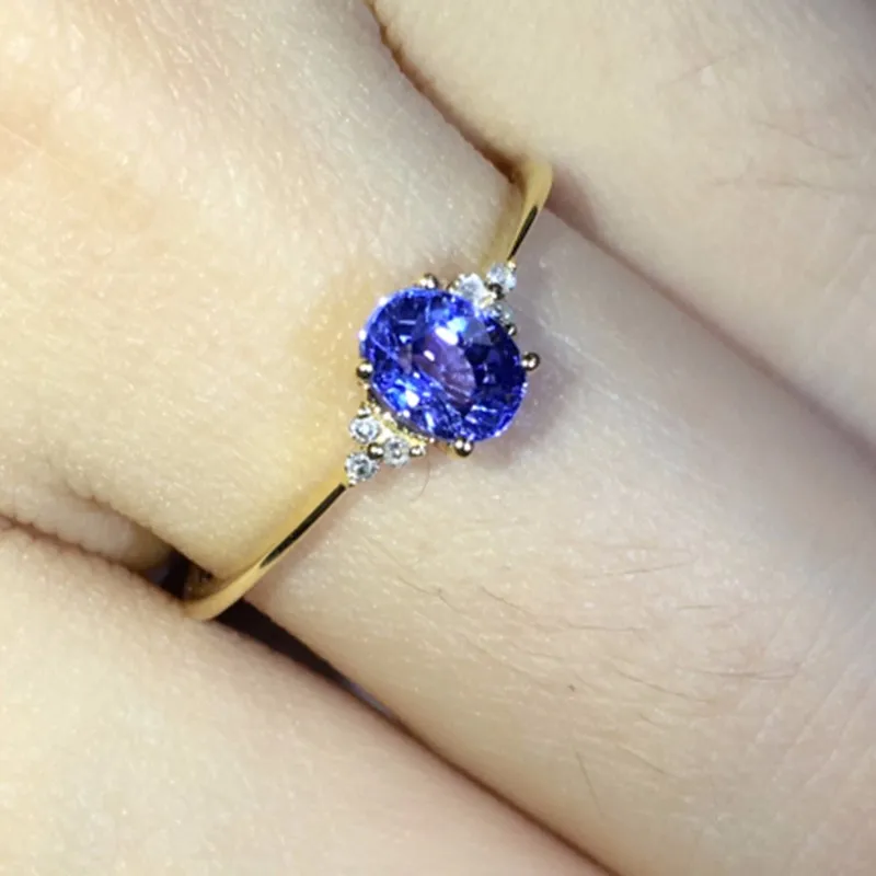 natural sapphire ring