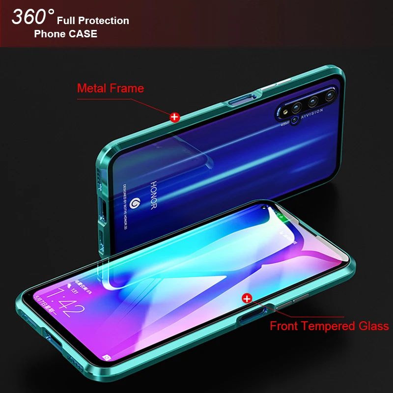 Чехол с полным покрытием корпуса для Huawei honor 20 чехол магнитной застежкой Pro