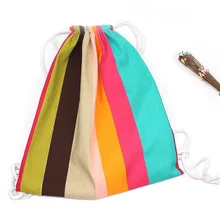 Холщовый мешок на завязках женская переносная Холщовая Сумка утолщенный пояс для верховой езды рюкзак с кулиской Обувь Сумка водонепроницаемая одежда