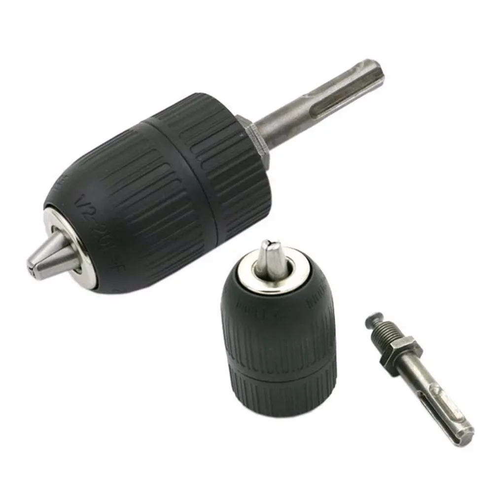 

2-13MM Professional Drill Chuck Keyless Drilling Quick Change Bit Adapter Converter SDS Adaptor Hardware Tool Accessories