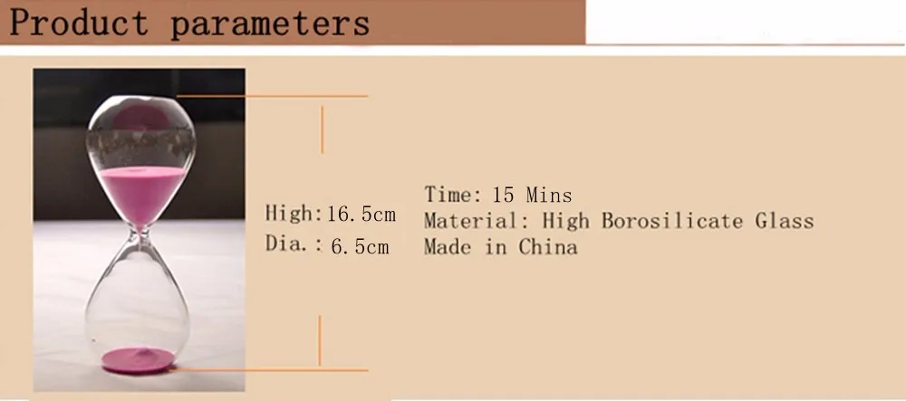 15 минут прозрачный стеклянный песочный таймер часы Песок стекло часы домашний декор свадебные украшения, аксессуары прекрасные подарки ремесла