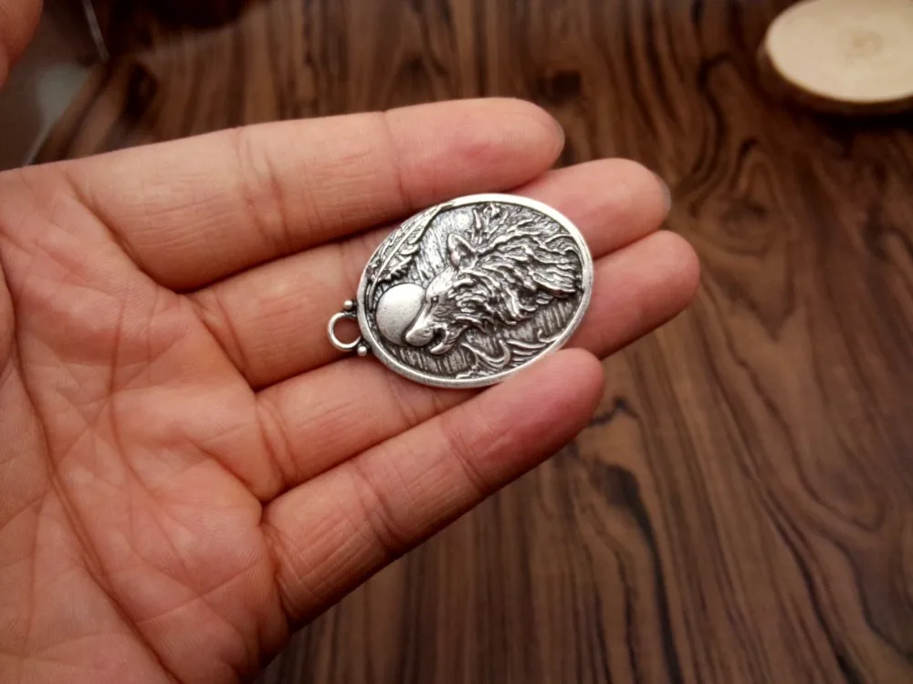1 шт. кулон в виде воющего волка|pendant earing|jewelry pendant designspendant silver jewelry |
