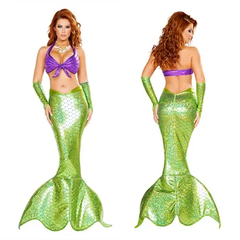 

2017 NEW Mermaid costume Adult Halloween Mermaid costume