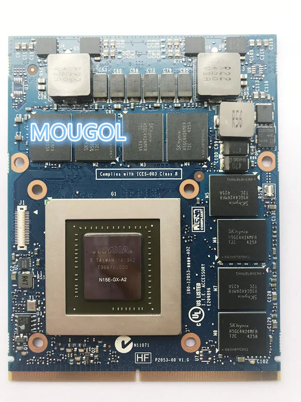 

N15E-GX-A2 GTX880M GTX 880M DDR5 8G Vga graphics video card FOR DELL M17X R5 R4 M18X R2 R3 JH9PP 0JH9PP