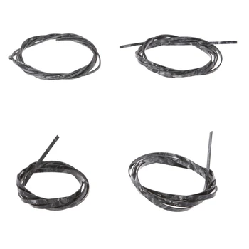 

Black Pearl Acoustic Guitar Binding Purfling Strip Celluloid Parts Accessories