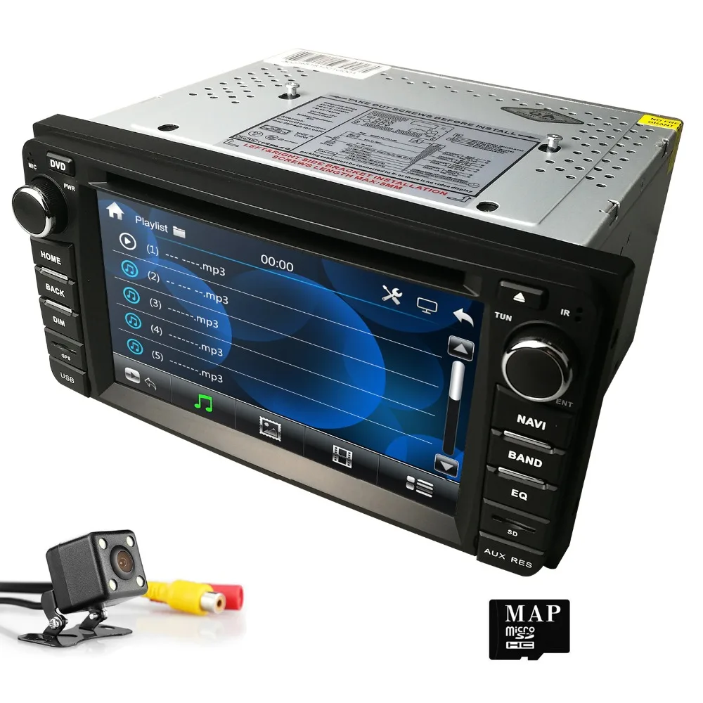 Perfect 6.2"Special Car DVD for Toyota RAV4 2001-2008 & Echo 2000-2005 & Vios 2003-2010 & Hilux 2001-2011 BT SWC CAM MAP RDS GPS Navi CD 4