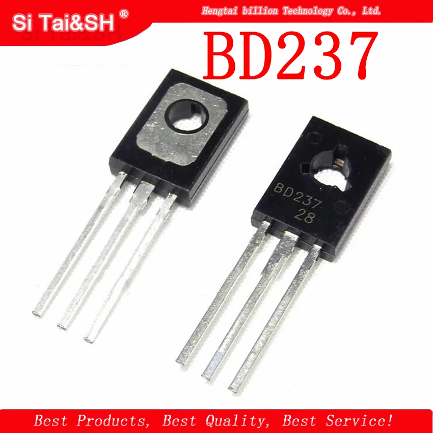 

50pcs/lot BD237 NPN 2A / 100V TO-126 transistor