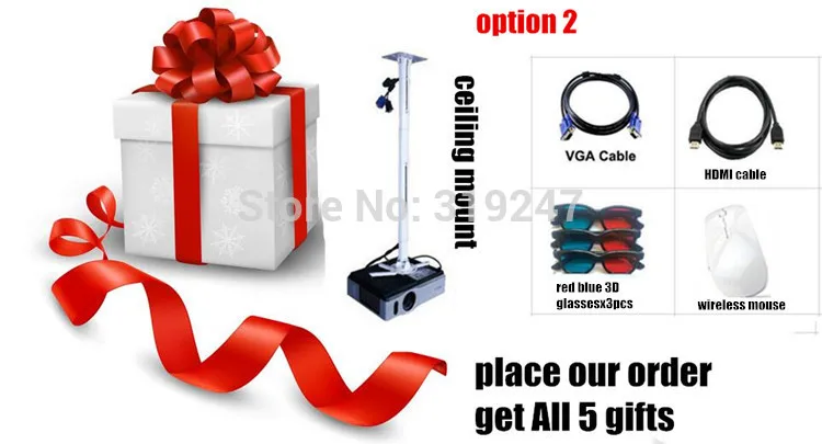 Native Full HD 1080P 5500Lumens Led Digital Smart 3D Projector,Perfect For Home Theater Projector