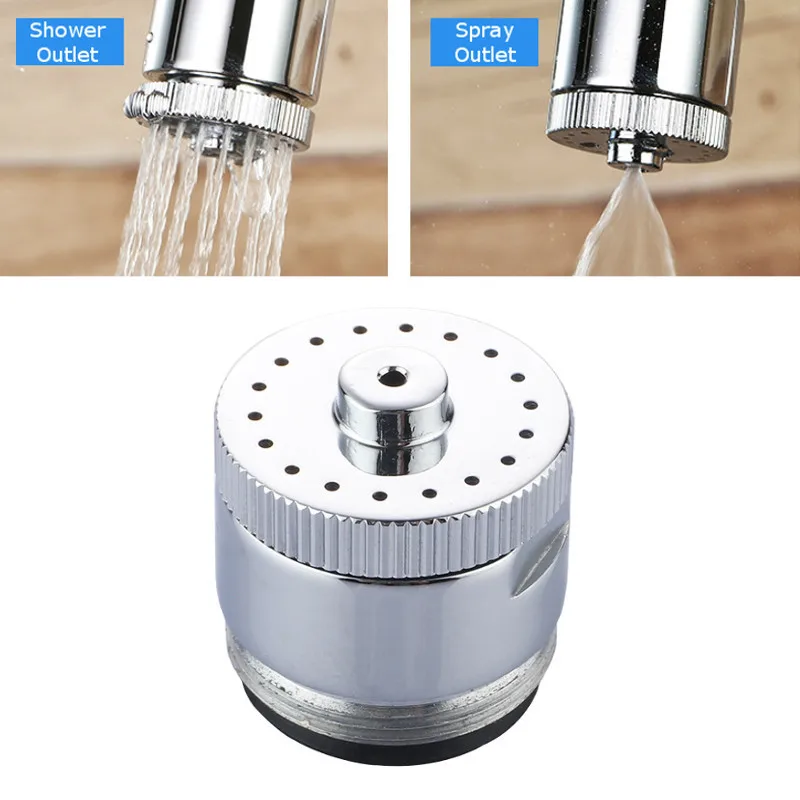 

New Environmental Protection Water Faucet Dual Function Atomizer Water Saving Device Faucet Bubbler Aerators Kitchen Accessories