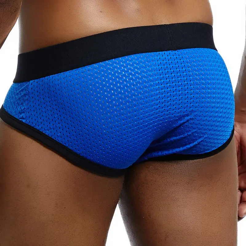 Нижнее белье JOCKMAIL мужское сетчатые Qucik Dry сексуальные мужские плавки Мужские