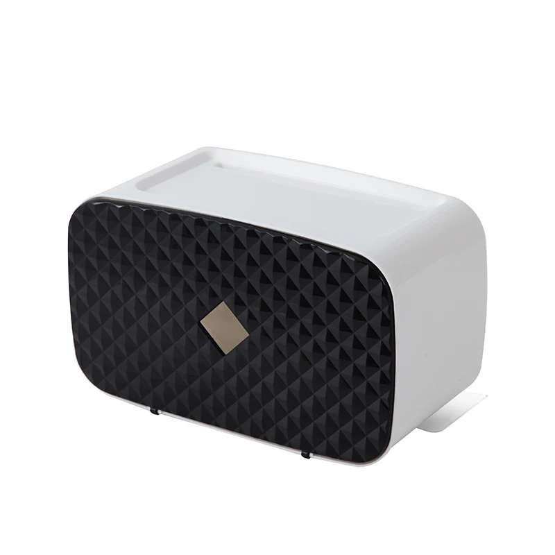 

050 Fashion No label paste box for large capacity storage rack paper box tissue box 24.5*12*14.2cm
