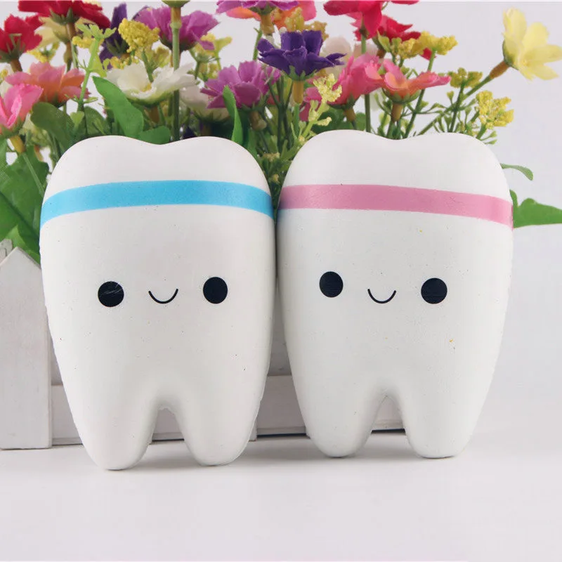 Squishy-Slow-Rising-Kawaii-11cm-Teeth-Soft-Squeeze-Cute-Bread-Cake-Stretchy-Toy-Gift-Pendant-Gags-&-Practical-Jokes-TH0060 (1)