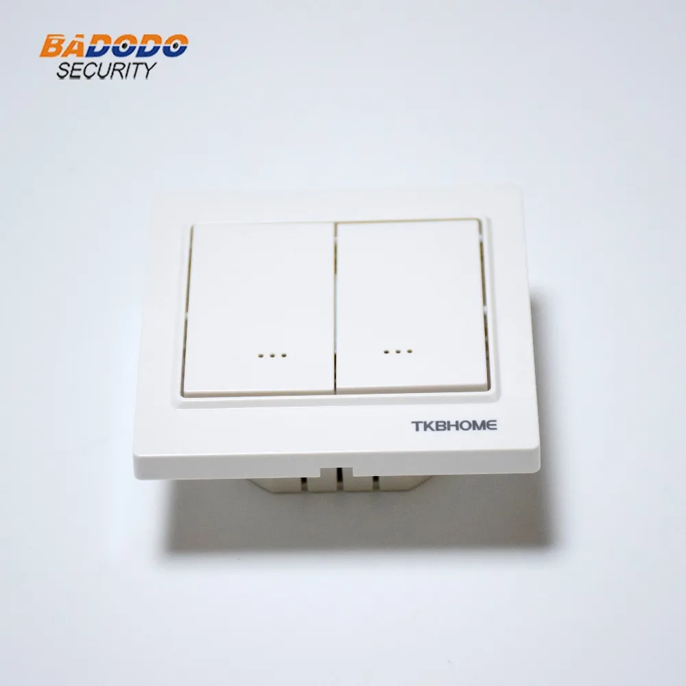 ЕС частота EU868.42MHz TZ55D Z WAVE плюс две кнопки настенный диммер вкл/выкл переключатель